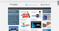 Desktop Screenshot of hinchables-publicitarios.com